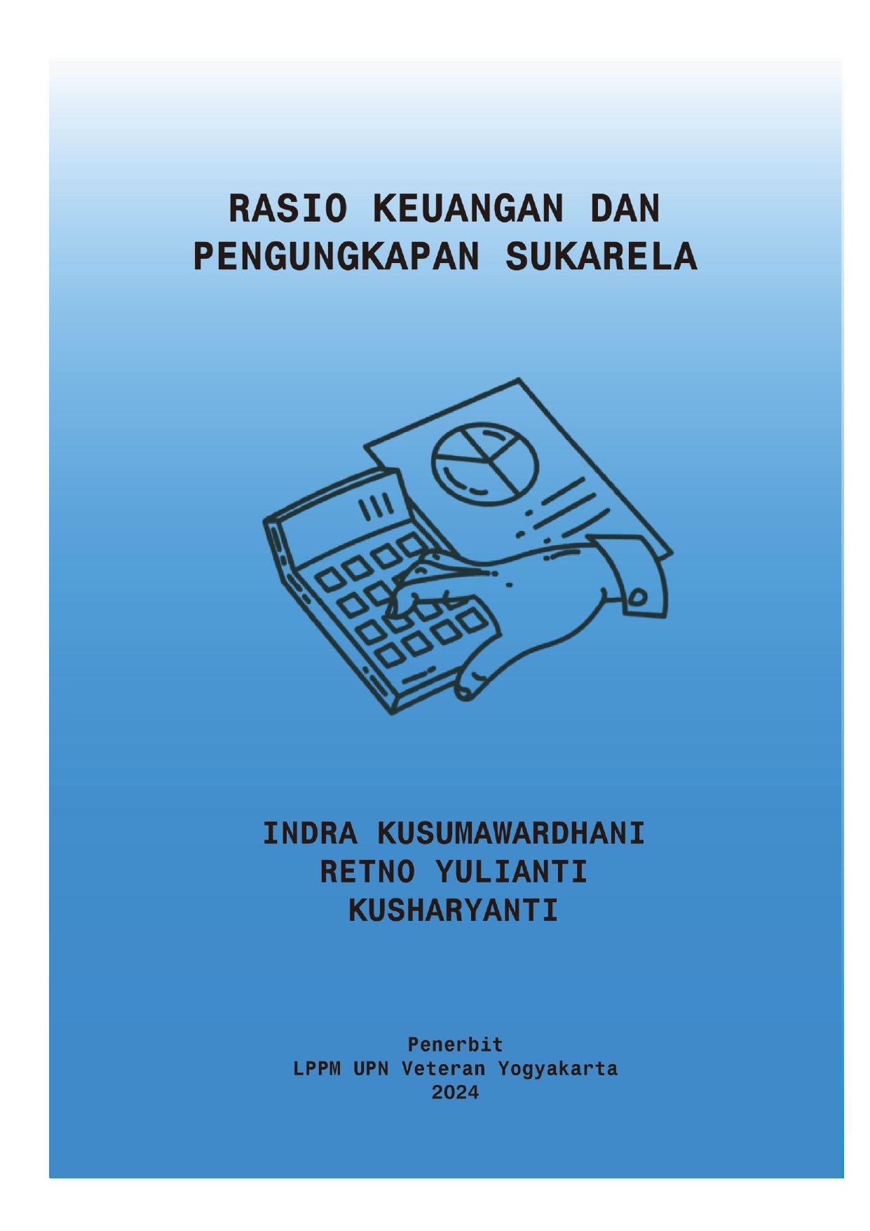 Cover Buku RASIO KEUANGAN DAN PENGUNGKAPAN SUKARELA